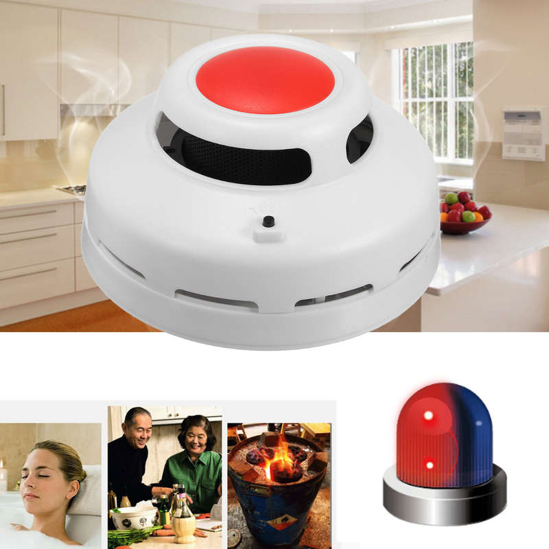 Combination Carbon Monoxide And Smoke Alarm CO andE Smoke Detector Home Security - 0.17kg