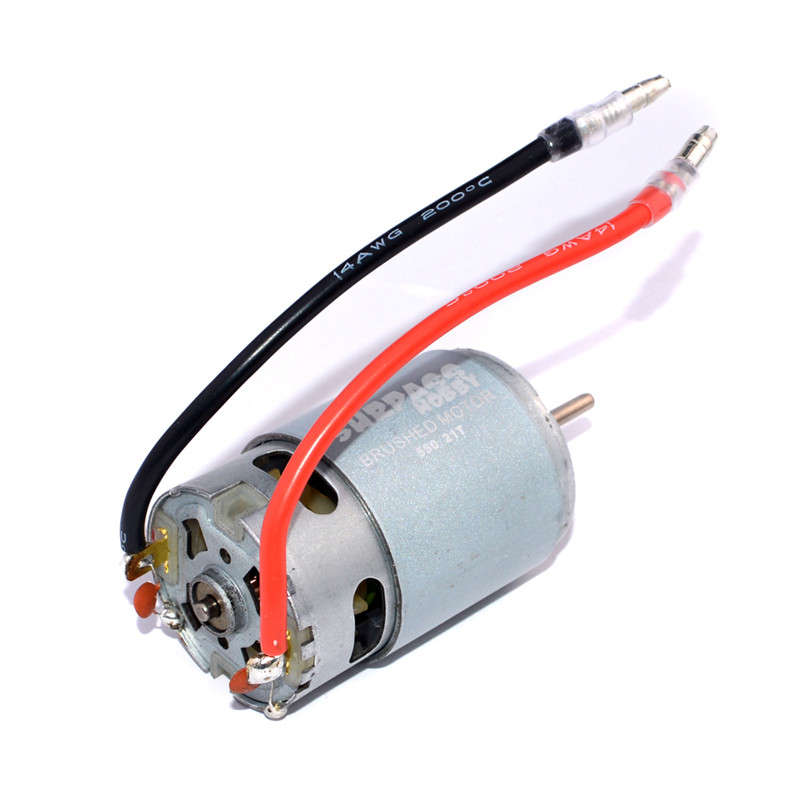 550 Brushed 21T 7.4V 13000RPM Motor For HSP HPI Wltoys tamiyaFSKyosho TRAXXASYokomo RC Car Parts -