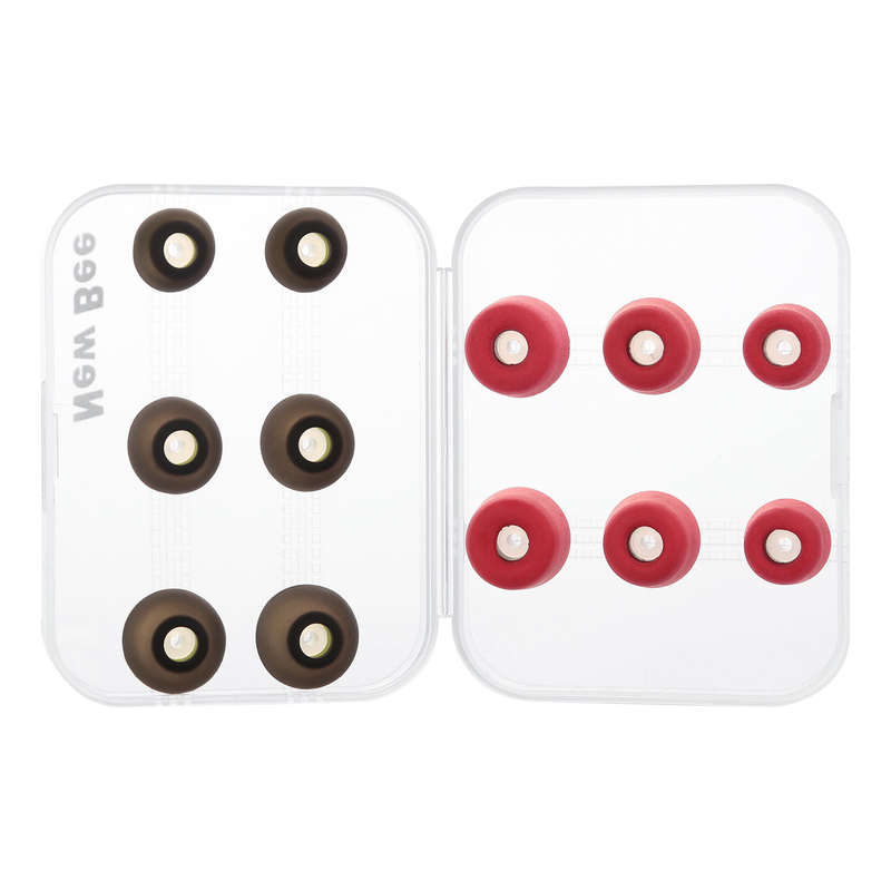 New Bee 3 Pairs of Rebound Memory Foam Tips 3 Pairs of Silicone Earbuds for Earphone Headphone -