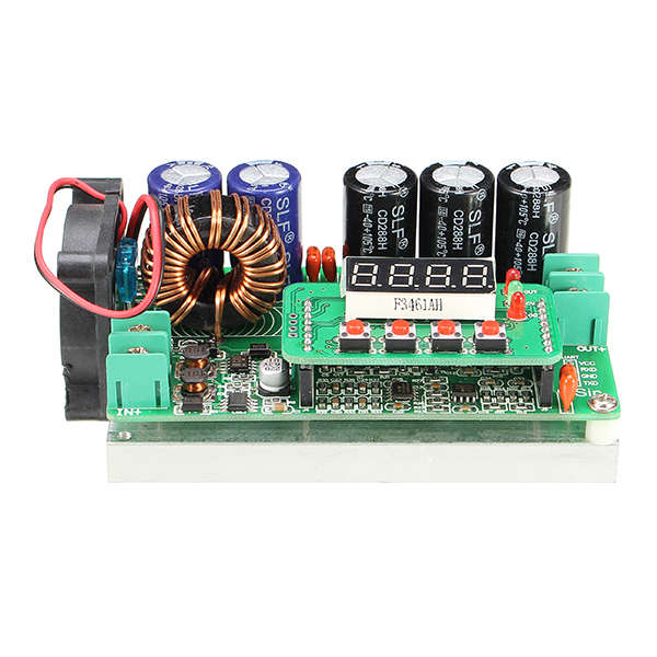 600W Digital Control DC-DC Adjustable Step Up Module Constant Voltage Current Solar Charging -