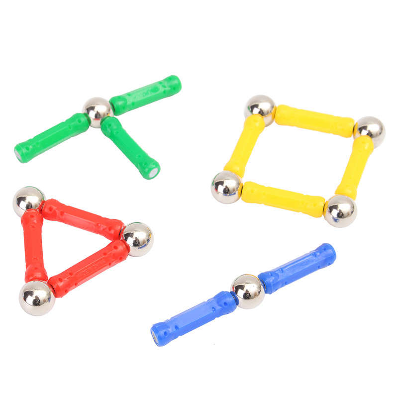 103PCS Magnetic Building Blocks Set Construction DIY Sticks For Kids Children Educational Gift Toys
