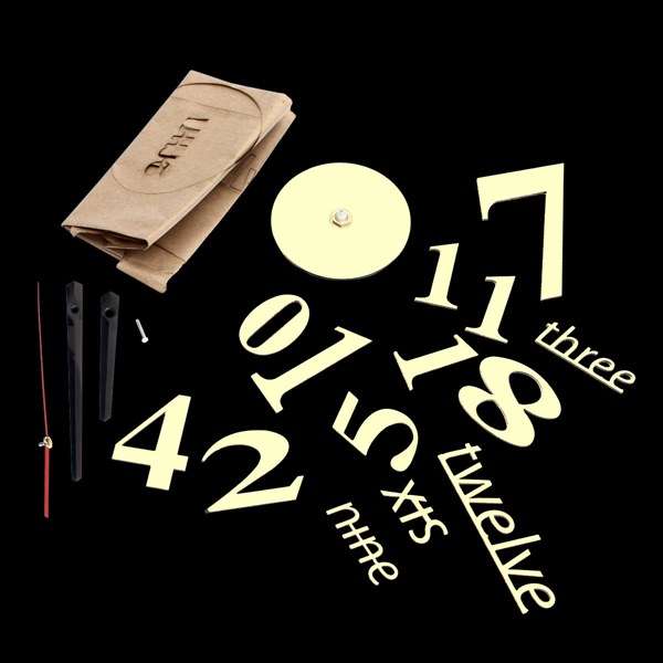 DIY Mini Modern Art Mirror Wall Clock 3D Sticker Design Home Office Room Decor
