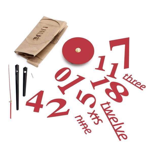 DIY Mini Modern Art Mirror Wall Clock 3D Sticker Design Home Office Room Decor