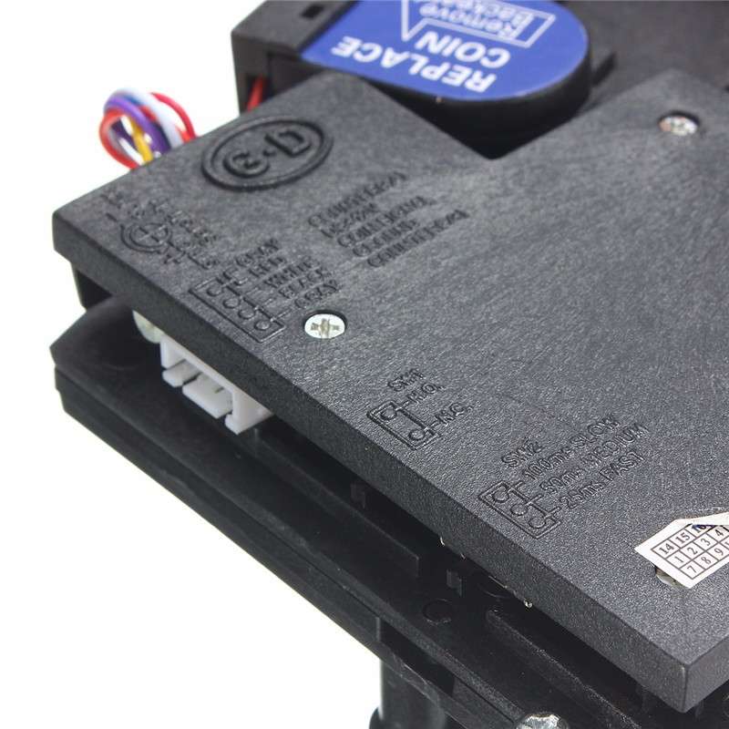 Plastic Electronic Advanced Front Entry CPU Multi Coin Acceptors Comparison Coin Selector - 0.30kg