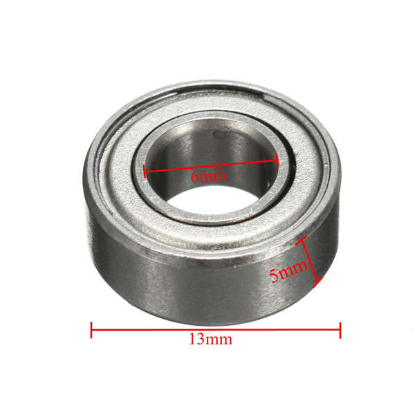 10pcs 686ZZ 6x13x5mm Ball Bearings Deep Groove Miniature Bearing