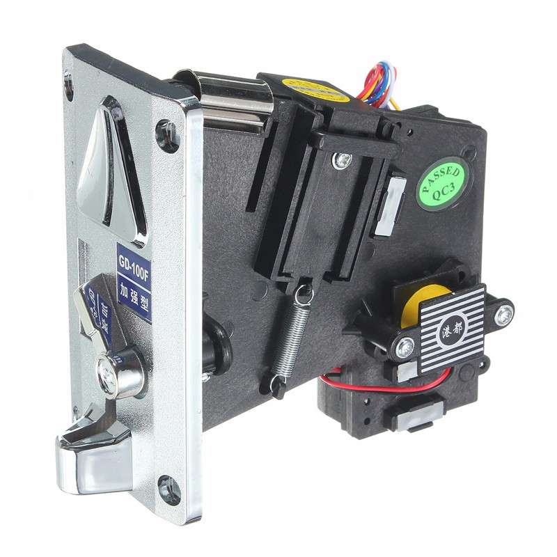 Plastic Electronic Advanced Front Entry CPU Multi Coin Acceptors Comparison Coin Selector - 0.30kg