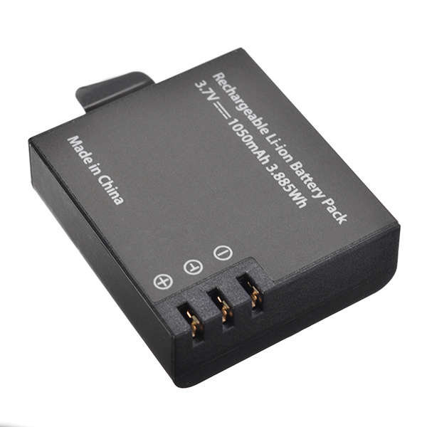 PG1050 Rechargeable Li-ion Spare Battery 1050mAh for Eken H8 H9 H8R H9R H8 Pro Sport Action Camera