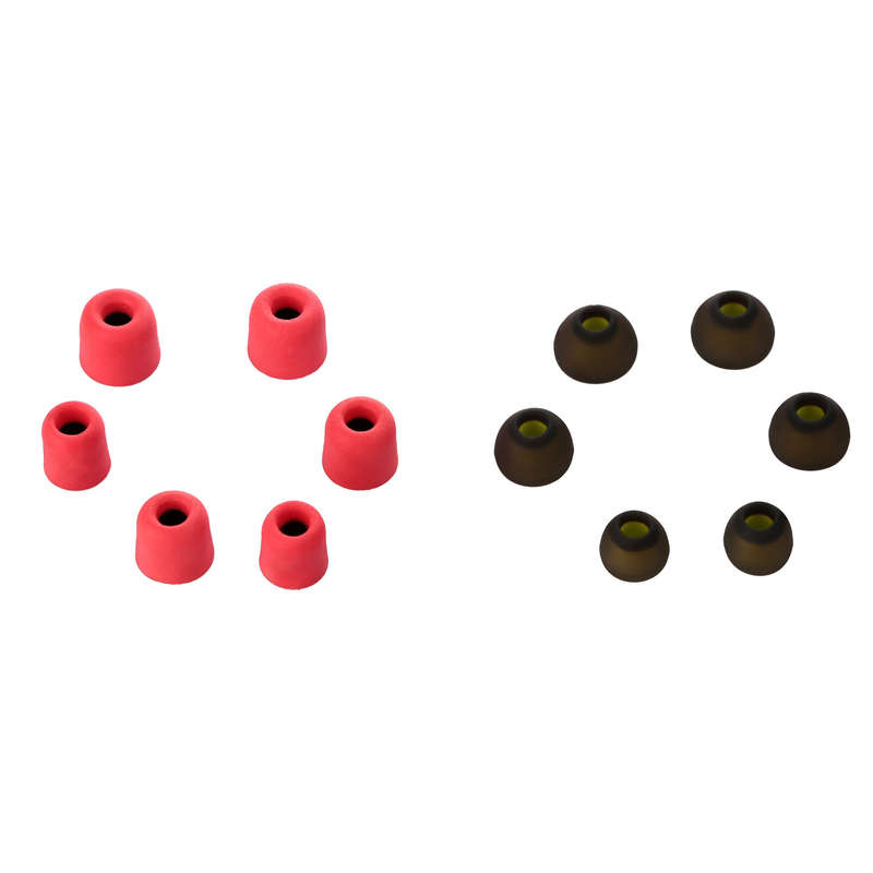New Bee 3 Pairs of Rebound Memory Foam Tips 3 Pairs of Silicone Earbuds for Earphone Headphone -