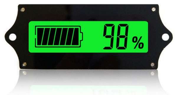 GY-6 12V 24V 36V 48V 6-65V LCD Lead Acid Lithium Battery Capacity Indicator Digital Voltmeter -