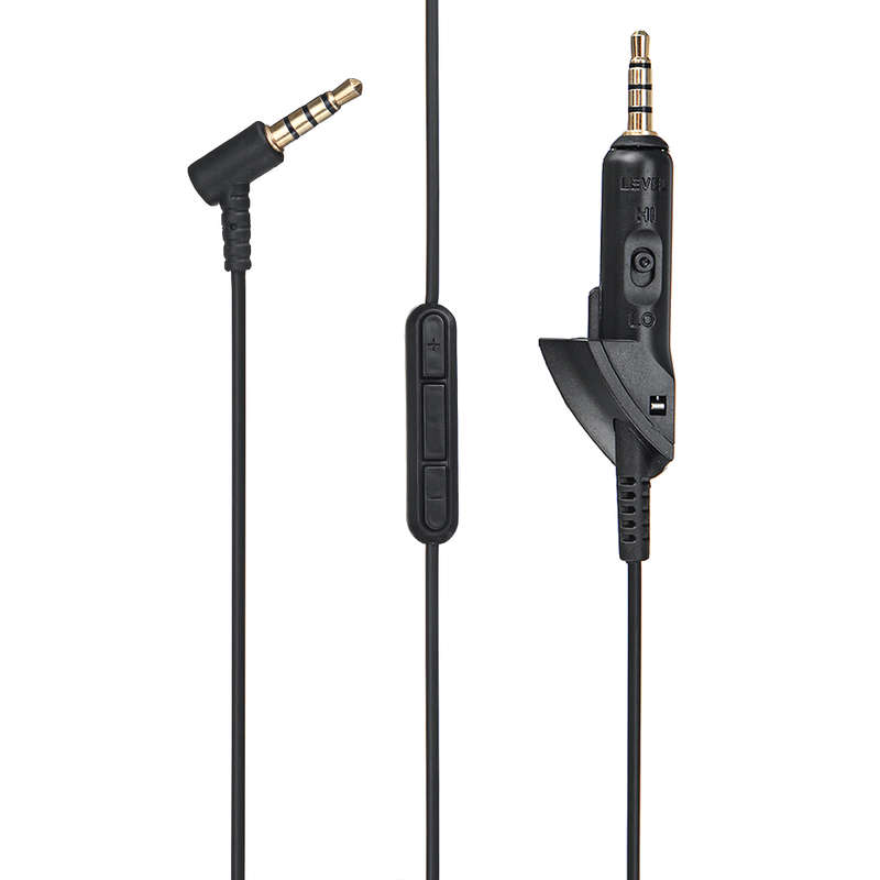 Replacement Headphone EarPads Audio Cable Headband Set for BOSE QuietComfort QC15 - 0.05kg