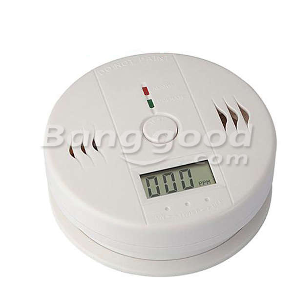 Kitchen Bedroom Carbon Monoxide Warning Detector Alarm - 0.14kg