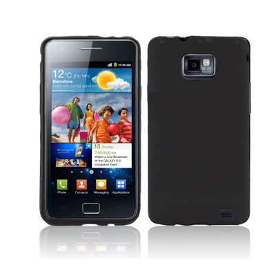 TPU Case for Samsung i9100 / Galaxy S2 (Black)
