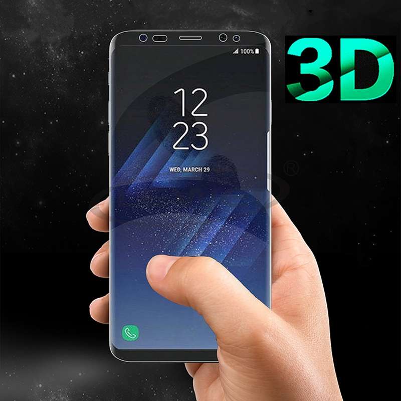 PET Clear Transparent 3D Soft Curved Full Cover Screen Protector For Samsung Galaxy S8/S8 Plus  -* S