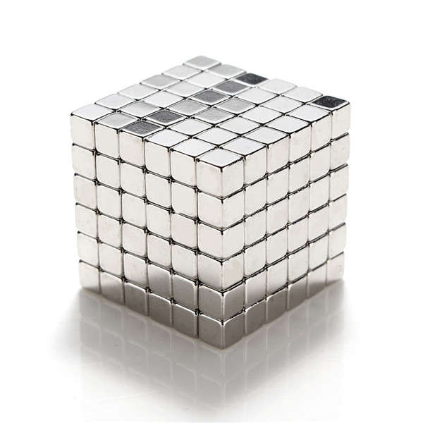 216pcs 5mm Cube Magnets Square 3D Puzzle Ball Sphere Magnetic Magnets