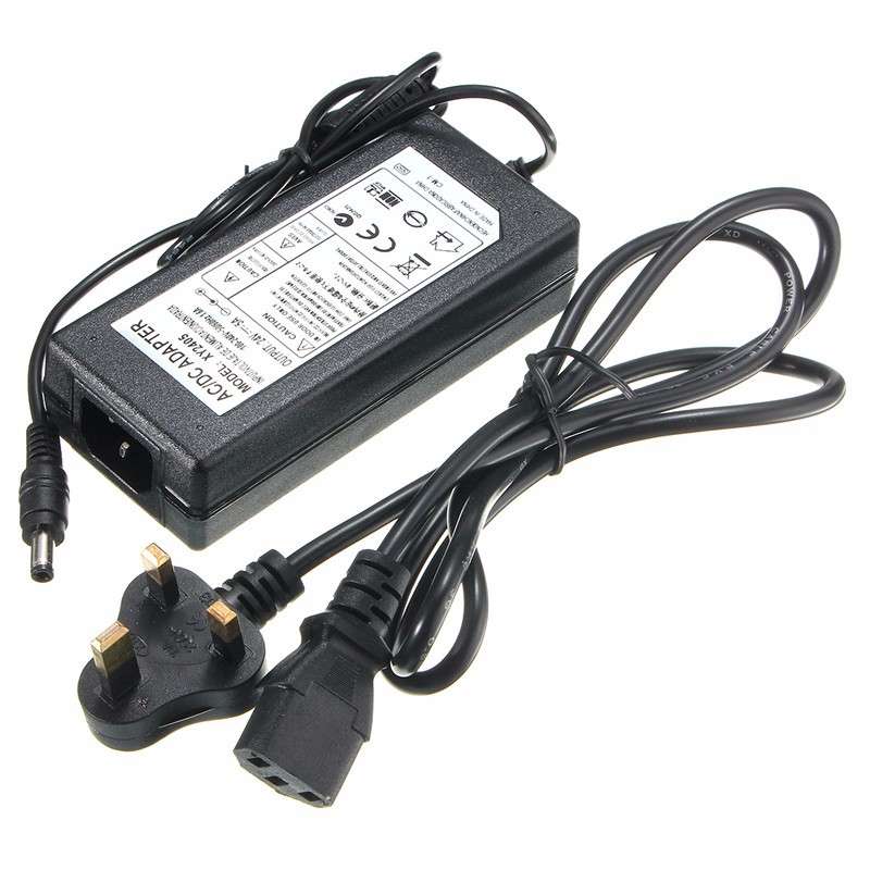 5.5mm x 2.5mm  AC 100-240V to DC 24V 5A Switching Power Supply Adapter Transformer