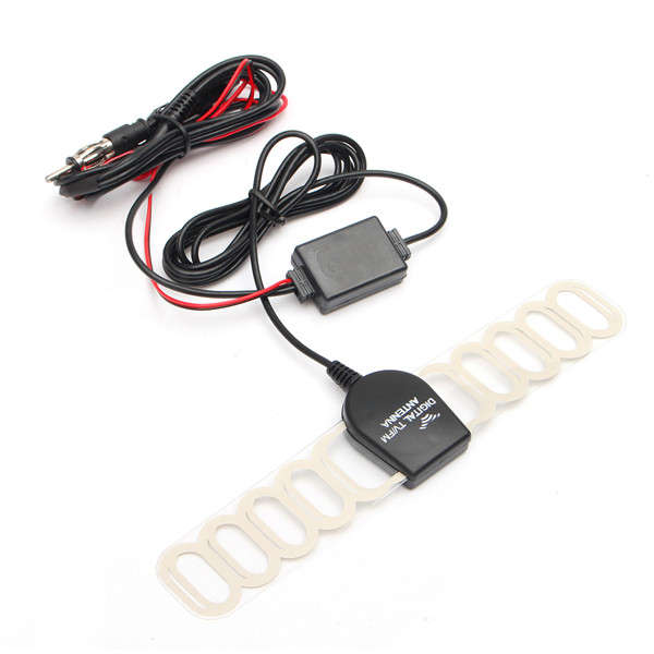 Car Signal Amplification Antenna DVB-T AM FM Radio TV Signal Enhancer
