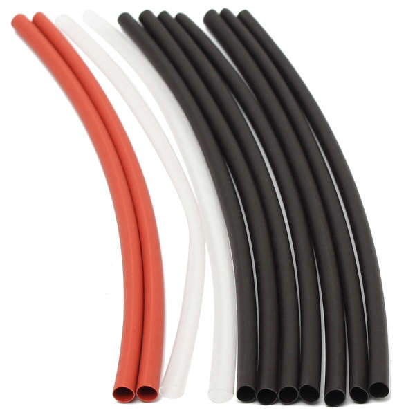 55pcs Assortment 2:1 Heat Shrink HeatShrink Tubing Tube Sleeving Wrap Wire Cable