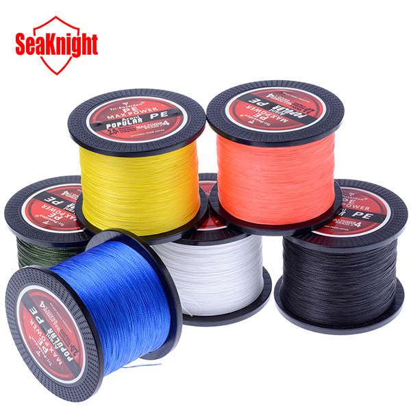 1000M SeaKnight Tri-Poseidon Series Braid Wire PE Braided Fishing Line Braided Line 8-60LB