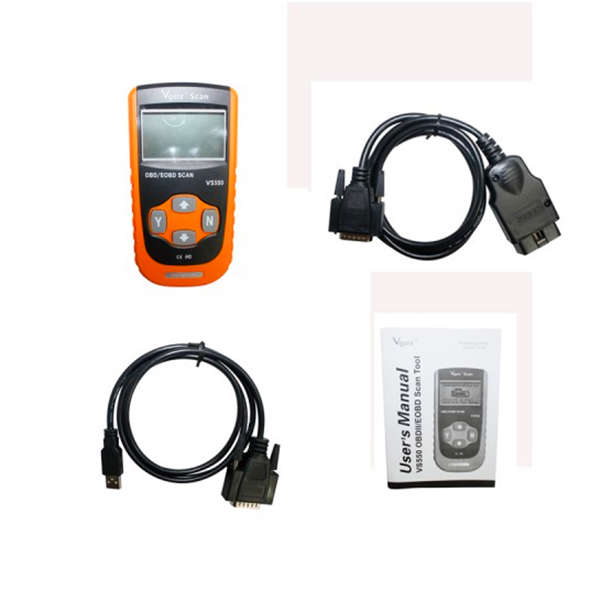 VS550 OBDII Vgate Scantool OBD Car Detector Diagnostic Scan Tool