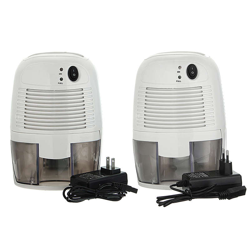 DC12V 500ml Water Tank Portable Mini Air Dehumidifier Quiet Dehumidifier Drying Moisture Absorber