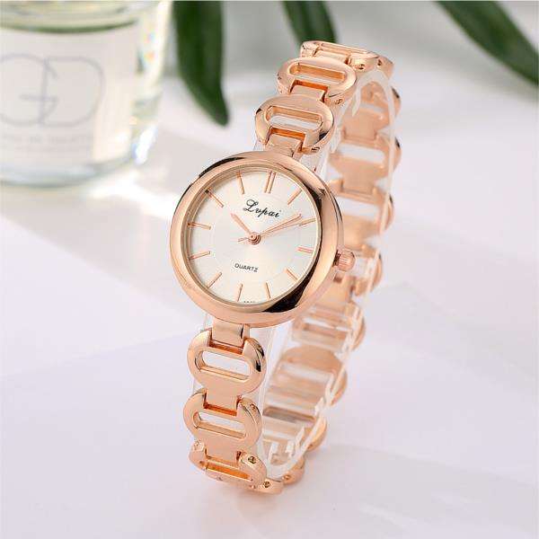 LVPAI P125 Fashion Women Quartz Wristwatch Luxury Ladies Dress Bracelet Elegant Party Watch