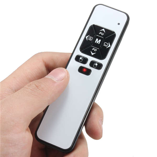 2.4GHZ Wireless Laser Pointer Pen Remote Control for PowerPoint Teach Office