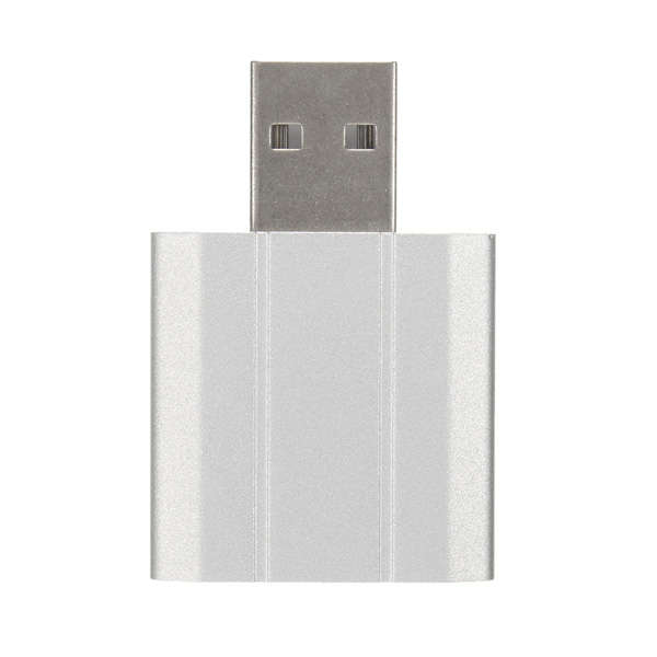 Alloy USB 2.0 External Audio Sound Card Virtual 5.1 Plug and Play Channel Adapter