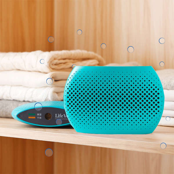 Invitop 110V-240V Wireless Rechargeable Mini Dehumidifier Absorb Moisture Air Dryer