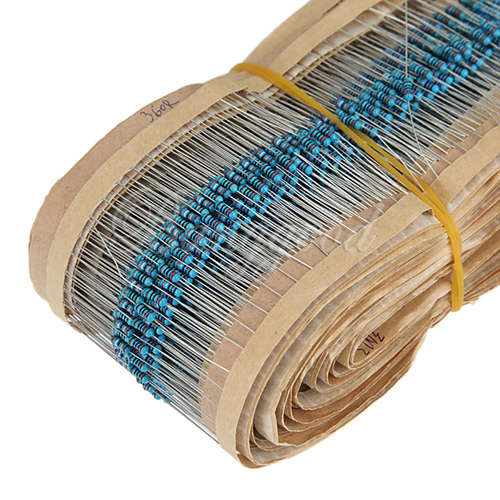 50 Value Carbon Film Resistors Assortment Kit 2500 pcs