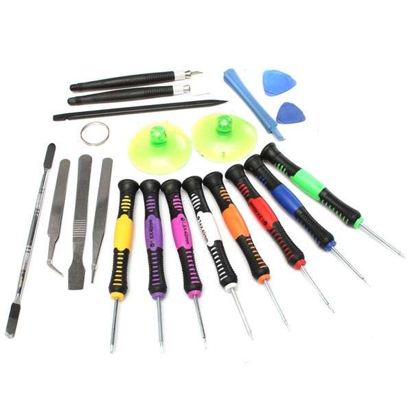 Professional 20 In 1 Repairing Openging Pry Tools Set Kit For Tablet Cellphone