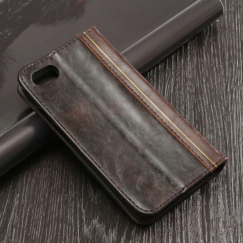 Retro Flip Wallet PU Leather Vintage Book Card Case Cover For iPhone 7/ Plus -* 4.7 Inches