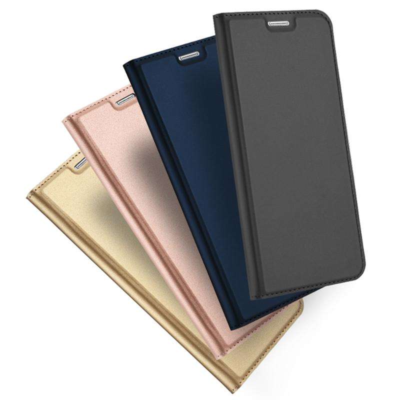 DUX DUCIS PU+TPC Magnetic Flip Kickstand Case With Card Slot For Samsung Galaxy S8