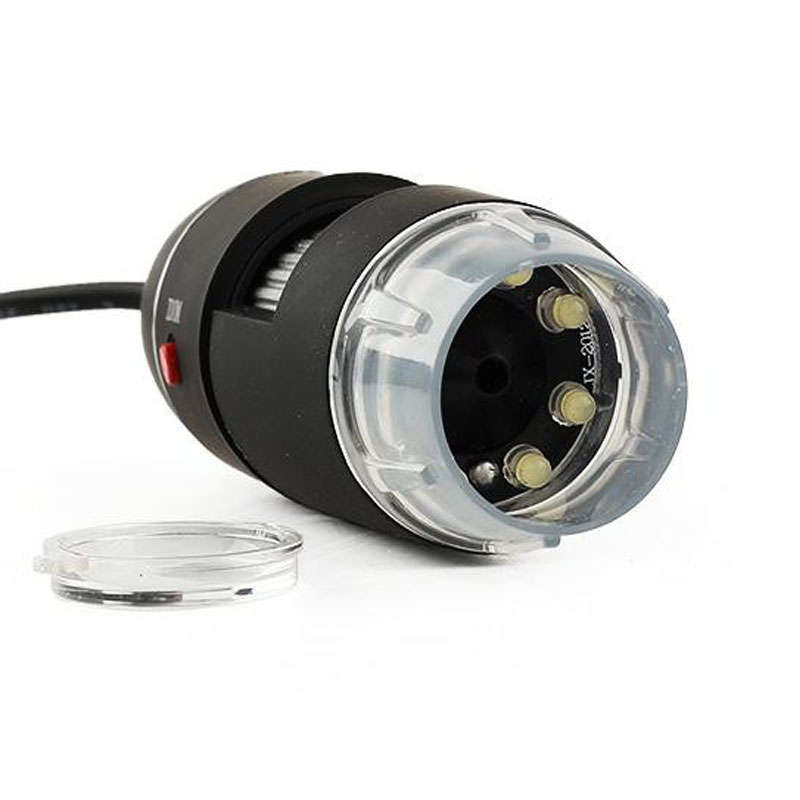 New USB 8 LED 500X 2MP Digital Microscope Endoscope Magnifier Video Camera with Suction Cup Stand -*