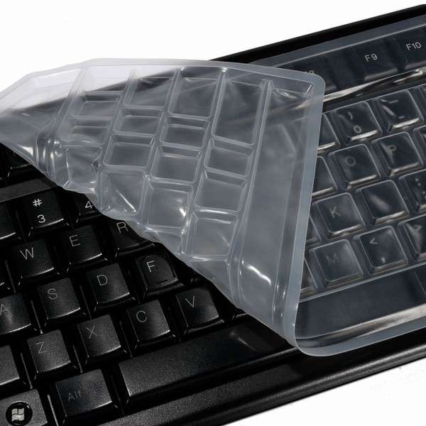 Clear Universal Keyboard Skin Protector Cover for PC Computer Desktop