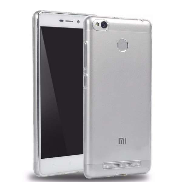 Ultra-slim Soft TPU Transparent 5-inch Back Case Cover For Redmi 3 Pro Redmi 3S