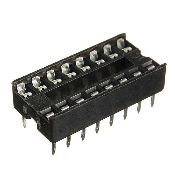 20Pcs 2.54mm 16 Pins IC DIP Integrated Circuit Sockets Adaptor
