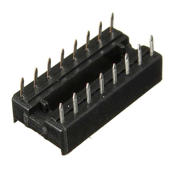 20Pcs 2.54mm 16 Pins IC DIP Integrated Circuit Sockets Adaptor