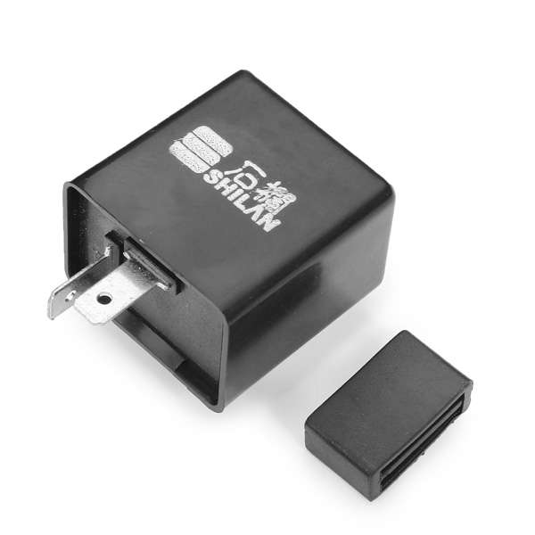 2 pin 12V Motorcycle Bike Flasher Relay Resistor for Led Indicator