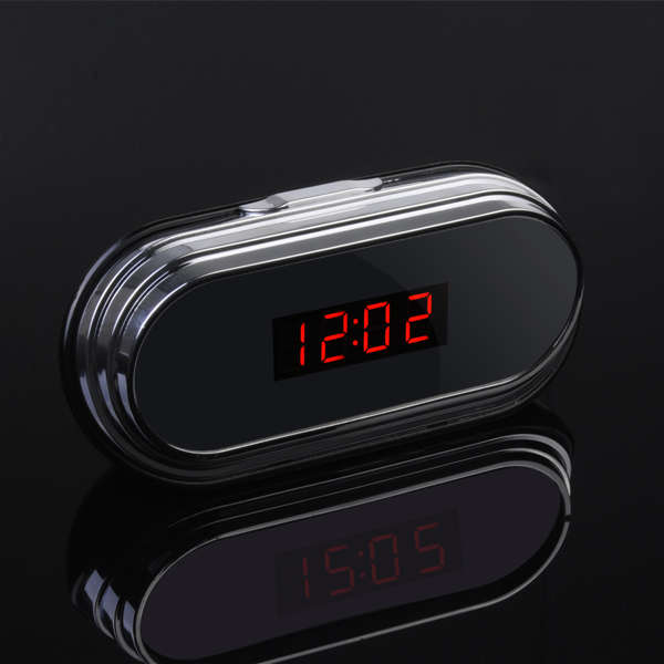 V9 1080P Multi-Functional Hidden Camera Digital Alarm Clock Camcorder : Pefect Timing