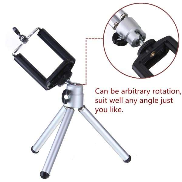 Tripod Monopod Holder Bluetooth Remote Control Shutter For iPhone