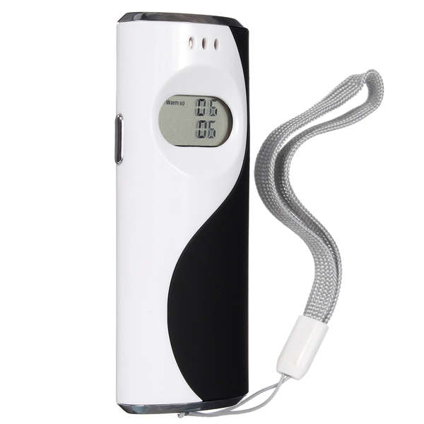 TX901A Breath Alcohol Tester Digital LCD Display Breathalyzer Analyzer Detector with Torch