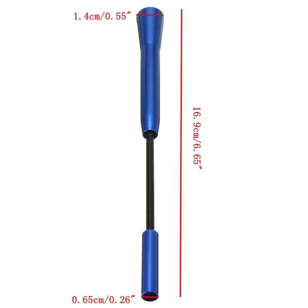 Universal Blue 3 IN 1 Car Auto Bee Sting AM FM Signal Radio Antenna Aerial