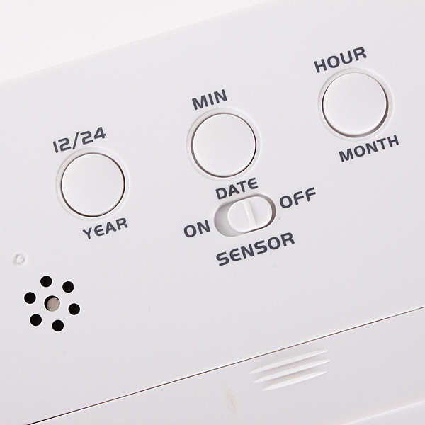 LED Digital LCD Alarm Clock Time Calendar Thermometer Snooze Backlight
