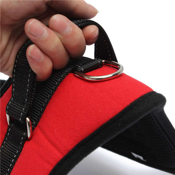 Large Dog Harness Vest Adjustable Sport Working Tanning