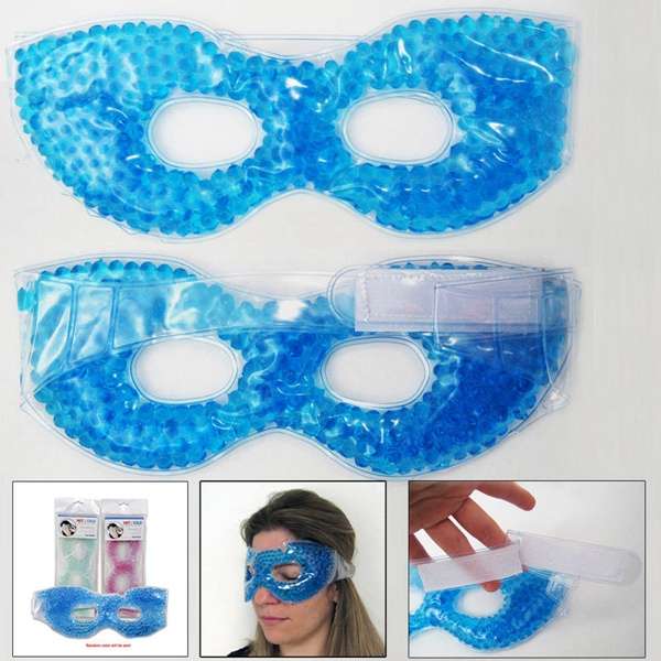 Hot Cold Gel Eye Mask Massager Goggles Sleeping Masks Relieve Eyes Fatigue 