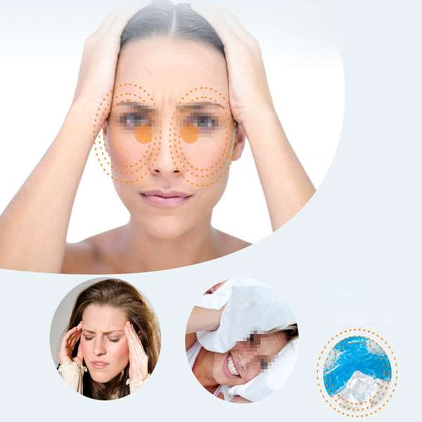 Hot Cold Gel Eye Mask Massager Goggles Sleeping Masks Relieve Eyes Fatigue 