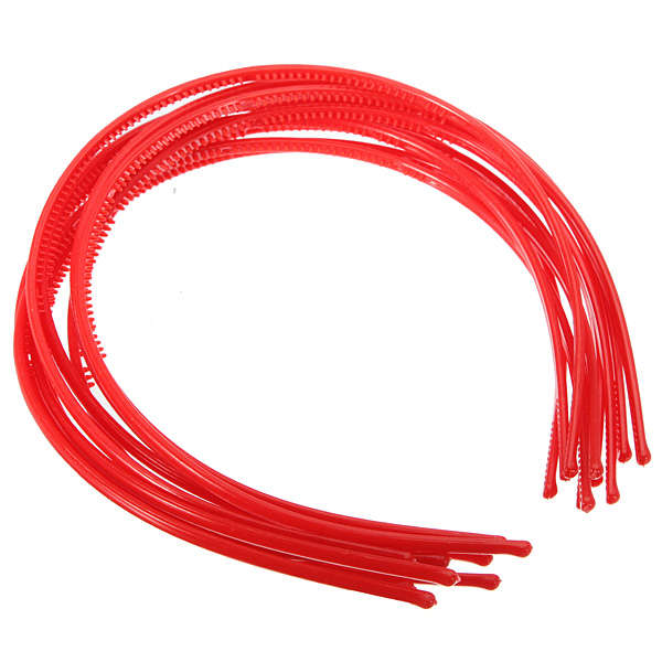 10 Pcs Plastic Kid Headband Alice Band Hair Accessories