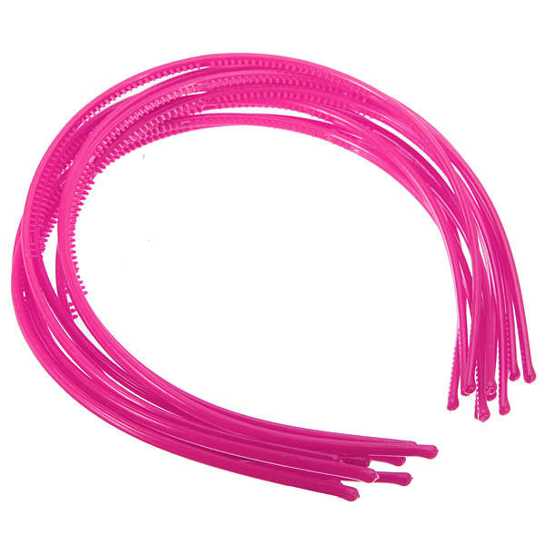 10 Pcs Plastic Kid Headband Alice Band Hair Accessories