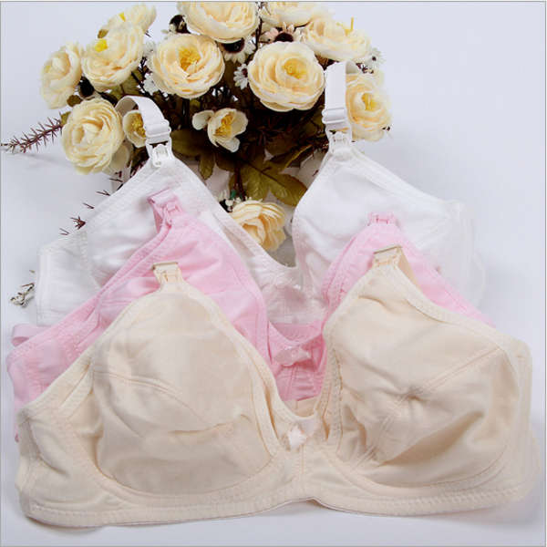 Maternity Nursing Breastfeeding Cotton Non Wired Bras