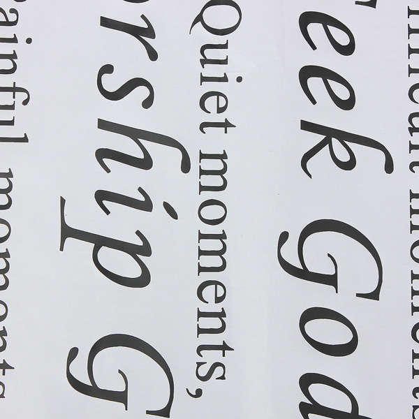 Phrase Wall Sticker